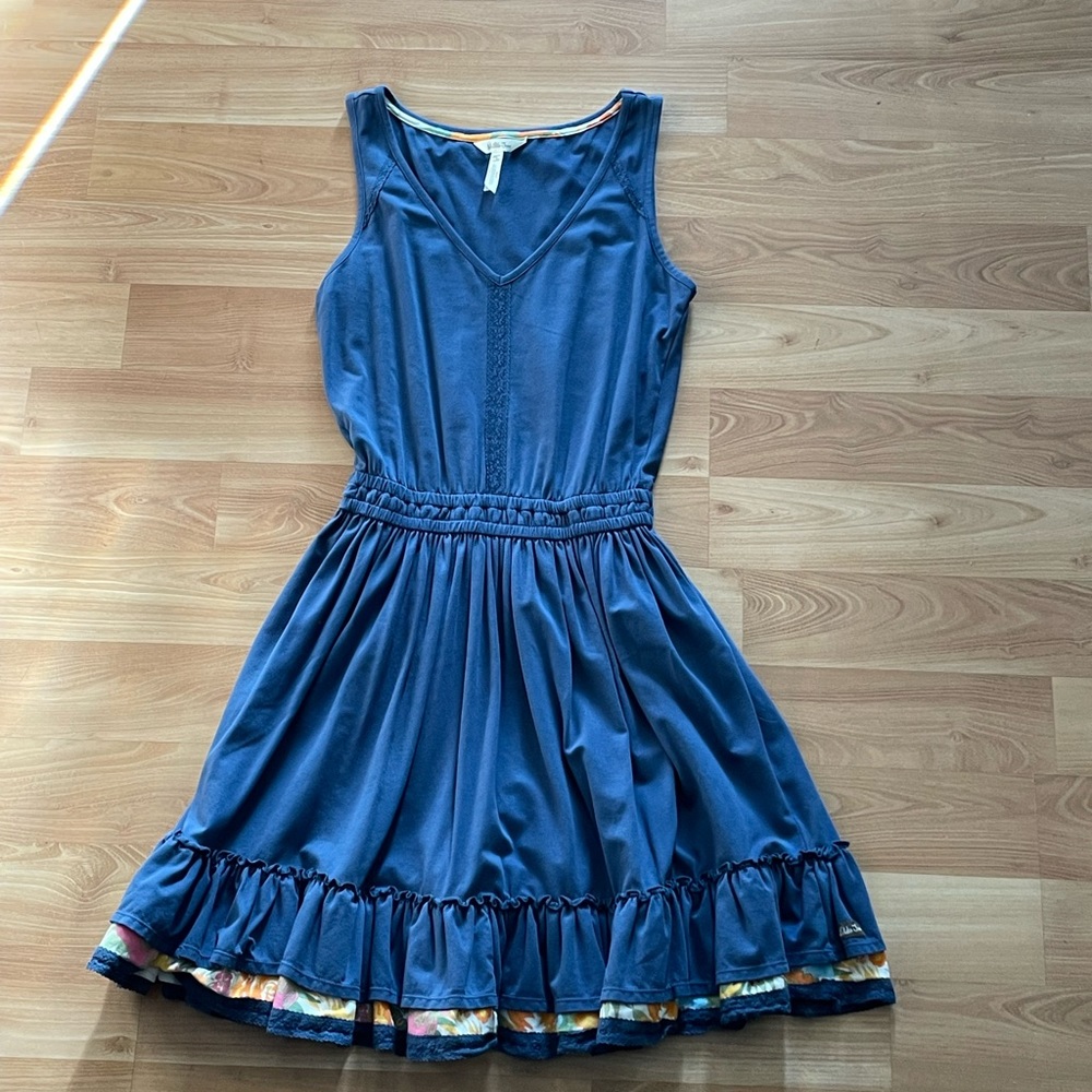 Matilda Jane blue sleeveless dress - Size S